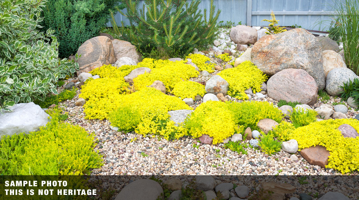 heritage decorative gravel and or rock